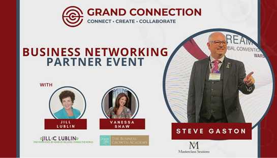 Mega Networking Partner Event With Steve Gaston Revitalization Goal Setting | June 18, 2021