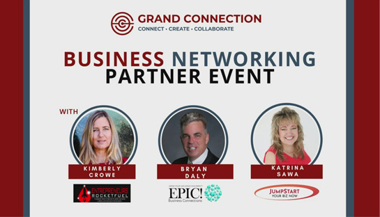 Business Networking Partner Event With Jump Start Your Biz, Entrepreneurs Rocketfuel & Epic | April 23, 2021