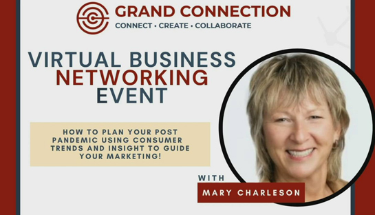 Planning for Post Pandemic: Consumer Trends and Insight to Guide Your Marketing Vision for 2022 With Mary Charleson | November 26, 2021
