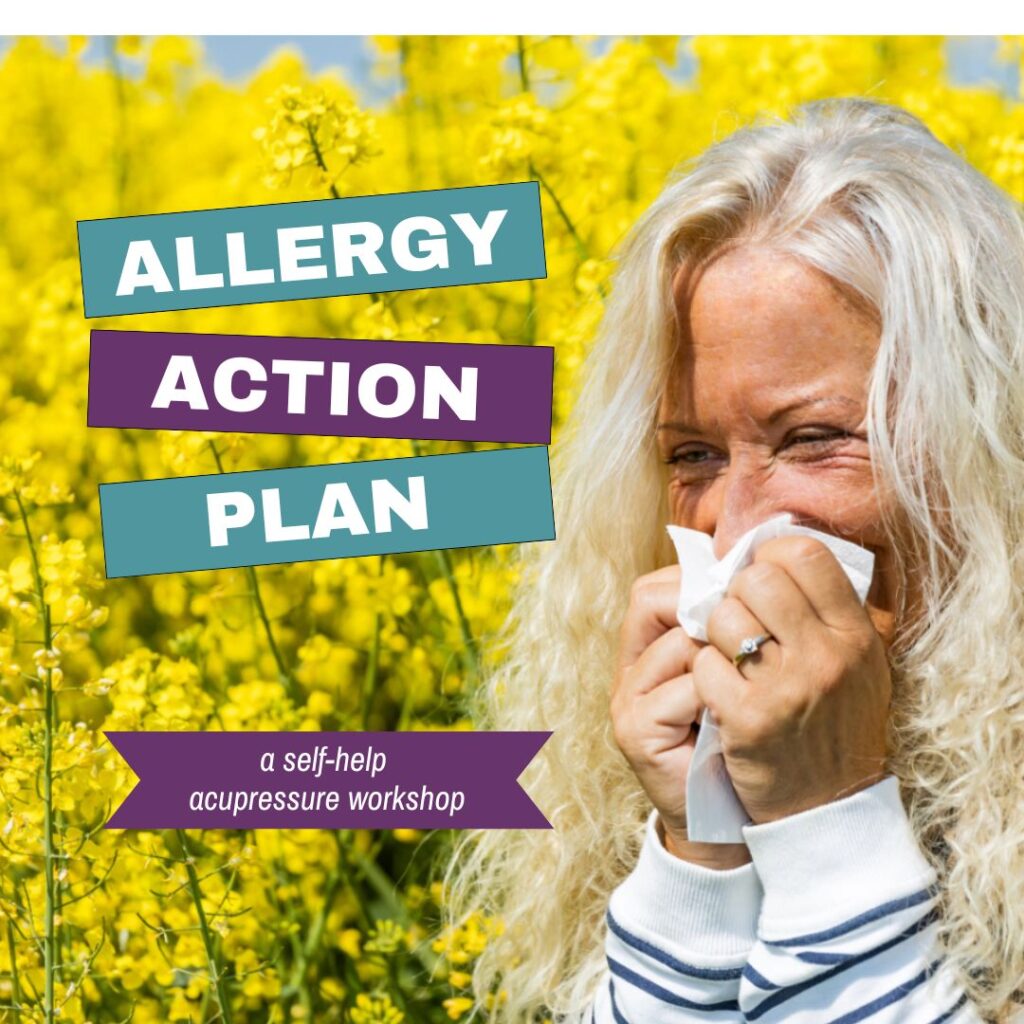 May 21 | Allergy Action Plan – acupressure workshop